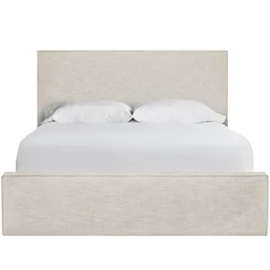 Drift Upholstered Bed King - Silo with a white background