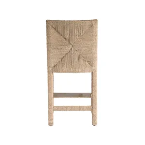 Abaca Counter Chair - Silo with a white background