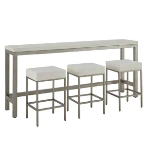 Oasis- Coastal Living Home Oasis Console with Stools