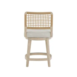 Dockside Swivel Counter Stool - Silo with a white background