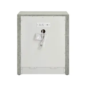 Seascape Nightstand - Silo with a white background