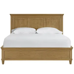 Brindle Panel Bed King - Silo with a white background