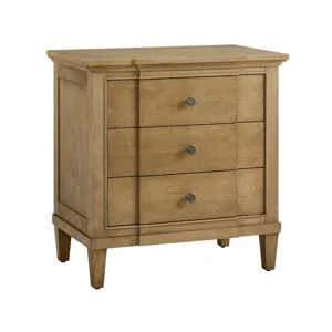 Brindle Nightstand - Silo with a white background