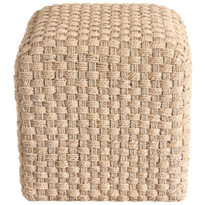 Birchaven Woven Pouf