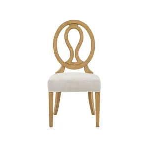 Brindle Oval Side Chair - Silo with a white background