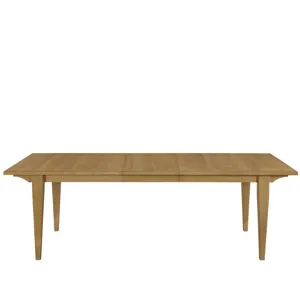 Brindle Dining Table - Silo with a white background