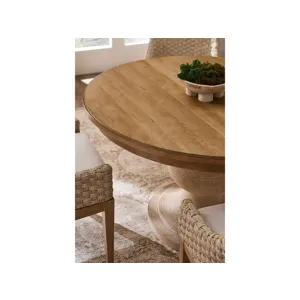 Brindle Wrapped Dining Table - Multiple item room scene