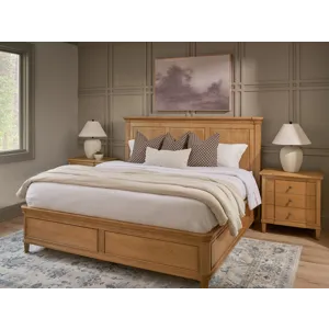 Brindle Nightstand - Multiple item room scene