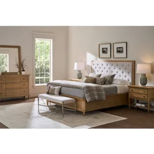 Brindle Nightstand - Multiple item room scene