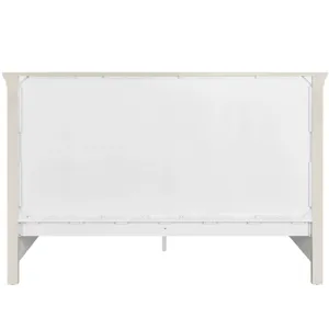 Willow Panel Bed King - Silo with a white background