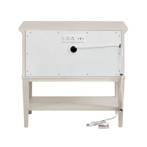 Willow Nightstand - Silo with a white background