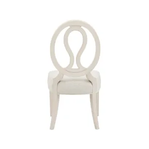 Willow Oval Side Chair - Silo with a white background