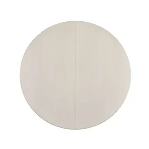 Willow Wrapped Dining Table - Silo with a white background