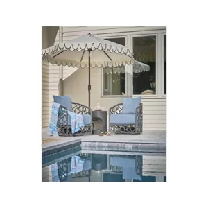 Coastal Living Pebble Swivel Chair Outdoor