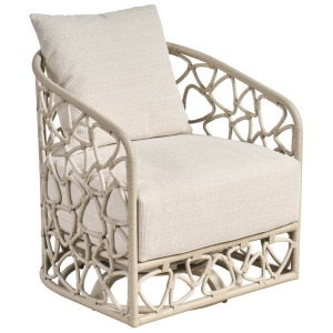 Coastal Living Pebble Swivel Chair Outdoor