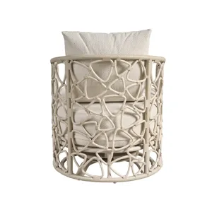 Coastal Living Pebble Swivel Chair Outdoor