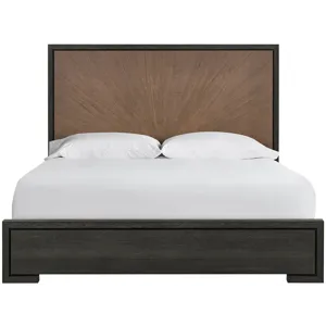Veil Panel Bed King - Silo with a white background
