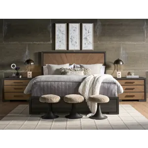 Veil Panel Bed King - Multiple item room scene