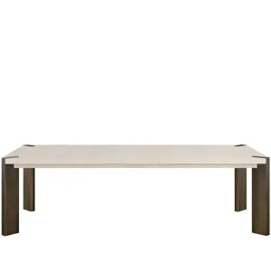 Mist Dining Table - Silo with a white background