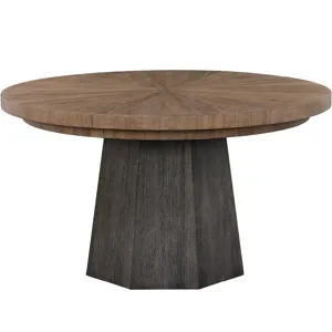 Haze Round Dining Table - Silo with a white background