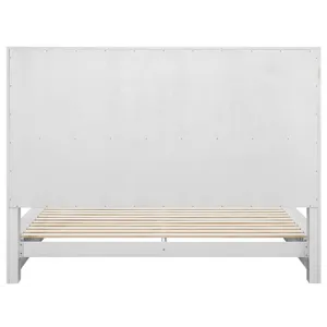 Quartz Bed Queen - Silo with a white background