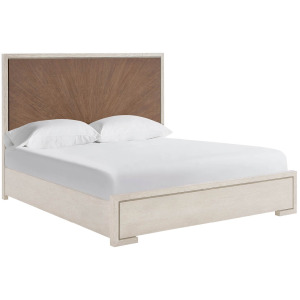 Modern- Mist & Veil Mist Panel Bed King