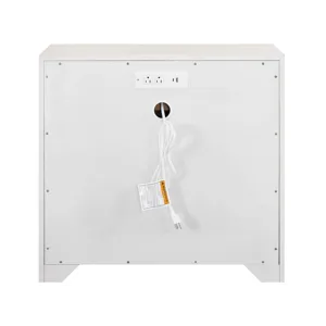 Mist Nightstand - Silo with a white background