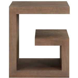 Modern- Mist & Veil Haze Bedside Table