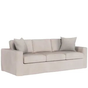 Maxx Slipcover Sofa - Silo with a white background