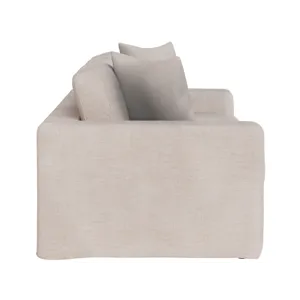 Maxx Slipcover Sofa - Silo with a white background
