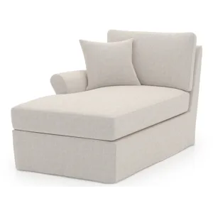 Clermont Slipcover Chaise LAF