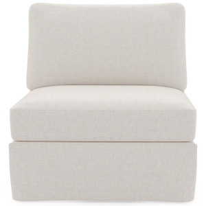 Clermont Slipcover Armless Chair