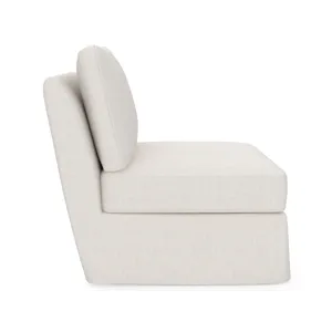 Clermont Slipcover Armless Chair