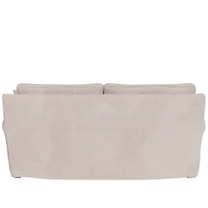 Clermont Slipcover Apartment Sofa - Silo with a white background
