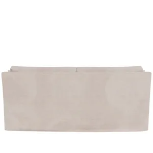 Filmore Slipcover Apartment Sofa - Silo with a white background