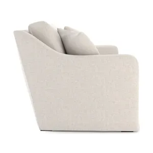 Filmore Slipcover Sofa - Silo with a white background