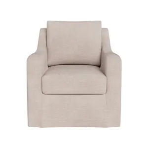 Filmore Slipcover Swivel Chr Outdoor