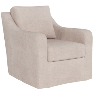 Filmore Slipcover Swivel Chr Outdoor