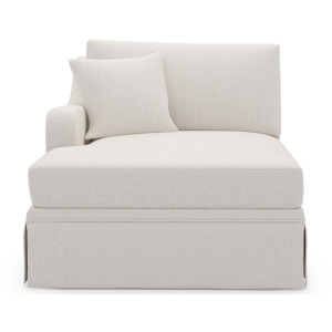 Filmore Skirted Chaise LAF