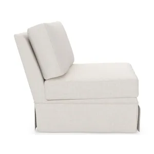 Filmore Skirted Armless Chair