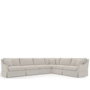 Henri Skirted Sectional