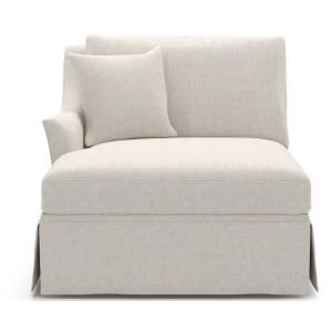 Henri Skirted Chaise LAF