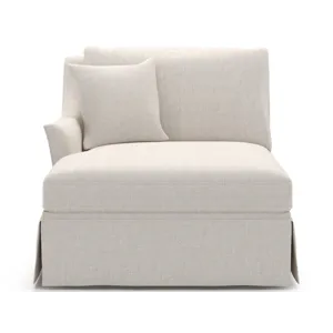 Henri Skirted Chaise LAF