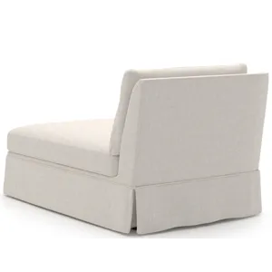 Henri Skirted Chaise LAF