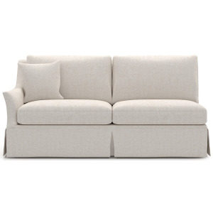 Henri Skirted Loveseat LAF