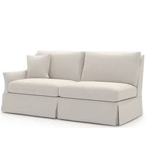 Henri Skirted Loveseat LAF