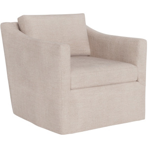 Asher Slipcover Swivel Chair Outdoor