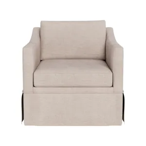 Asher Skirted Swivel Chair