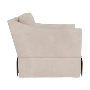 Asher Skirted Swivel Chair