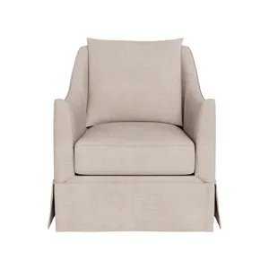 Portia Skirted Swivel Glider